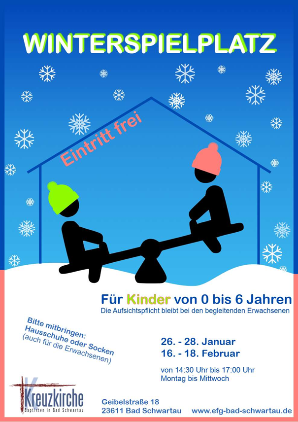 Einladung zum Winterspielplatz